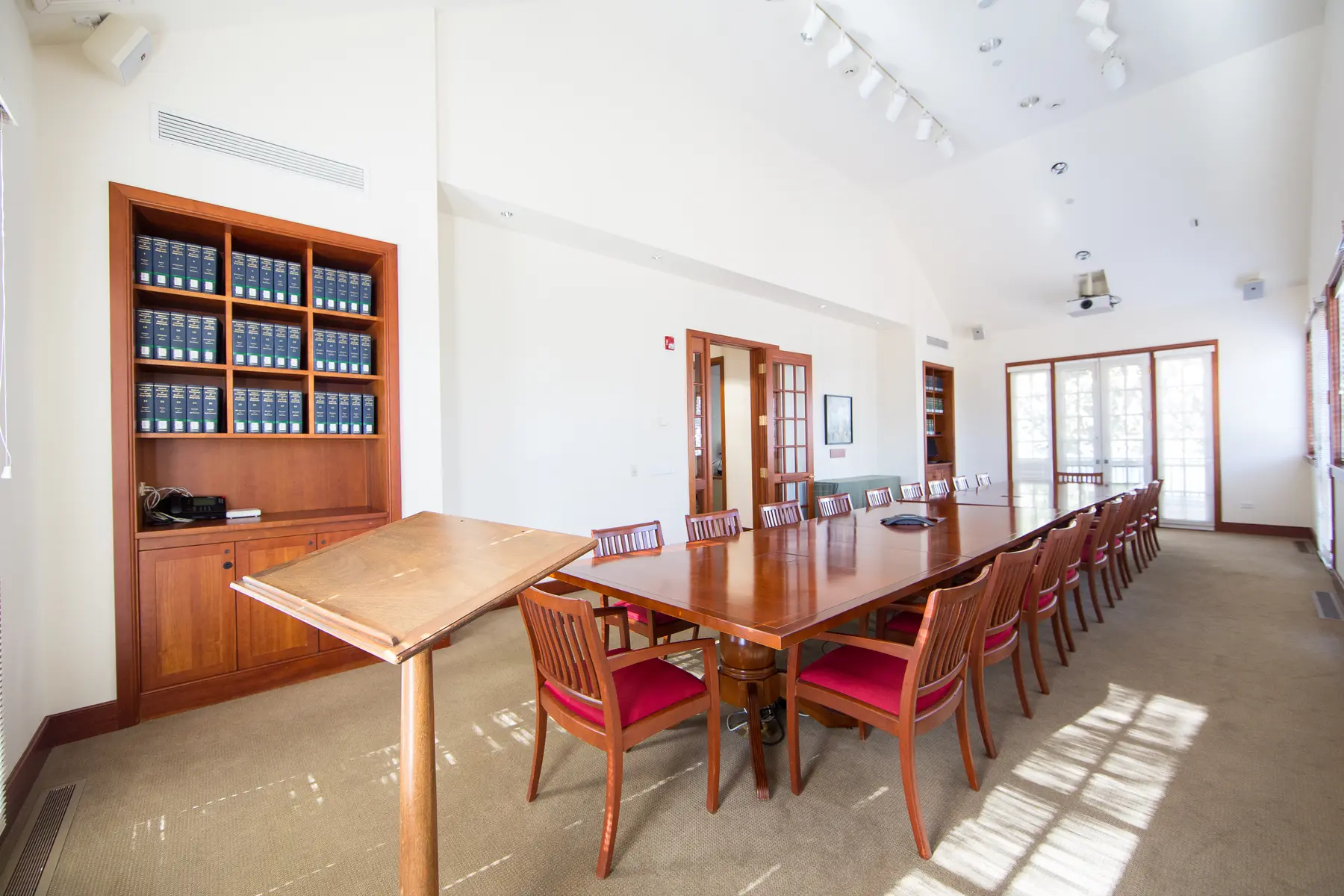 Image of the Berkeley Room in the Jefferson Library.