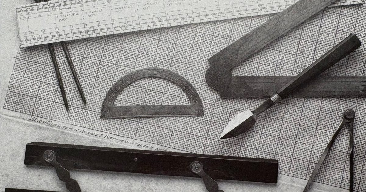 Drafting Instruments Display Monticello | Drawing/Drafting Instruments